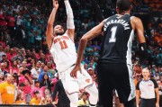 NBA官方点评布伦森：关键时刻挺身而出，投中锁定胜局的一球